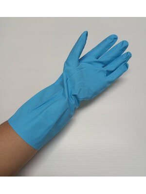 [ยกโหล 12 คู่] HDBY ถุงมือเฮฟวีดิวตี้ไนไตร ยาว 13 นิ้ว หนา 14 มิล ฝ่ามือหยาบแบบรังผึ้ง แบรนด์ ดูราเซฟ