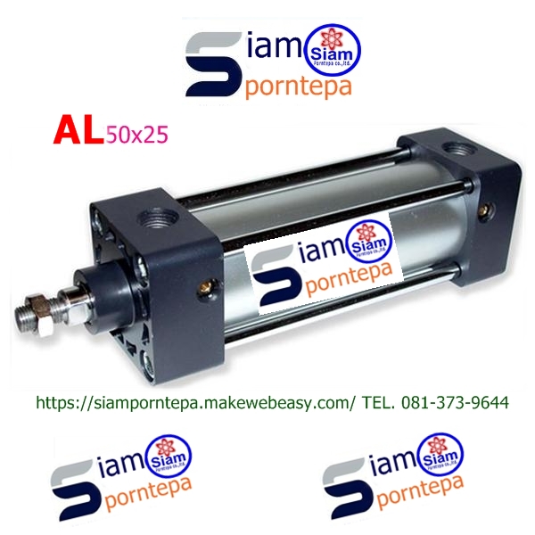 TBC50x25 กระบอกลม สี่เสารั้ง Bore 50 mm. Stroke 25 mm. ส่งฟรีทั่วประเทศ
