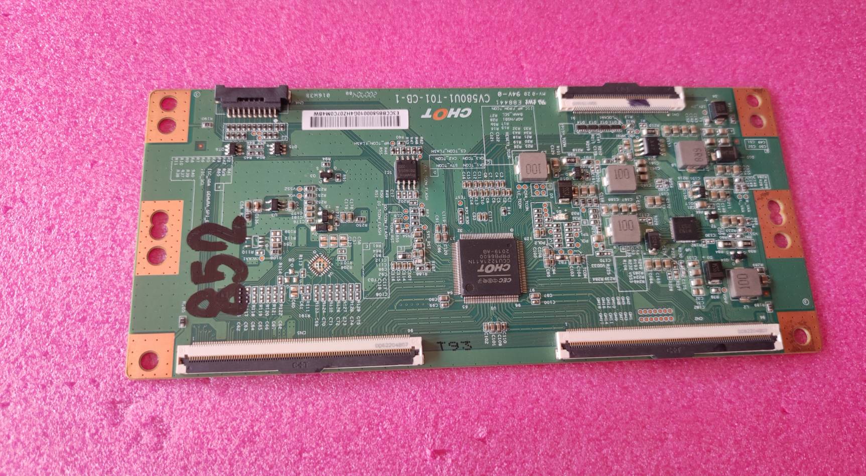 อันที่ 852 Hisense 55A7100F ทีคอน CV580U1-T01-CB-1 ดีเทสแล้ว