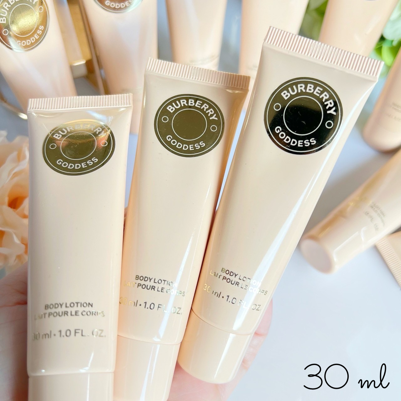 เซ็ทน้ำหอมจิ๋ว Burberry Goddess Perfume & Body Lotion