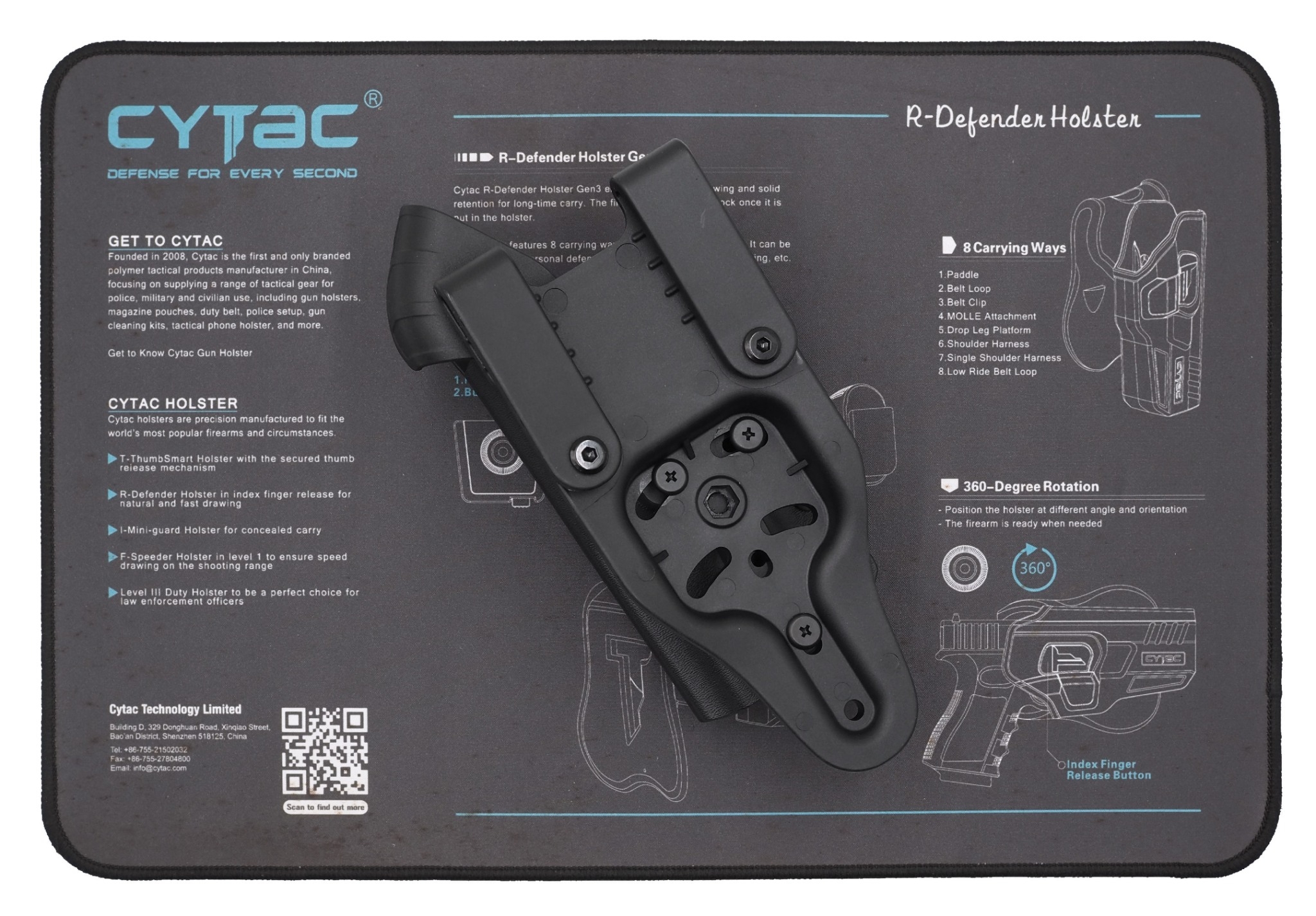 ซองพกนอก Duty Level II Warriorland Sig Sauer P320 (K01490)