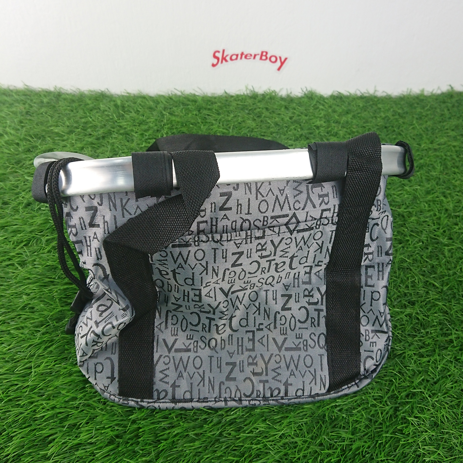 [0901] ตะกร้าหน้า จักรยาน พับได้ ถอดหิ้วได้ อลูมิเนียม 3แบบ E bike Basket