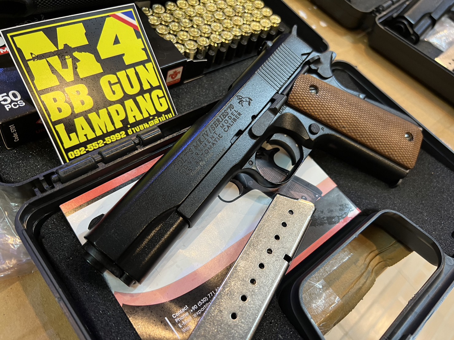 AKSA COLT 1911 ลาย Series 70 สีดำ