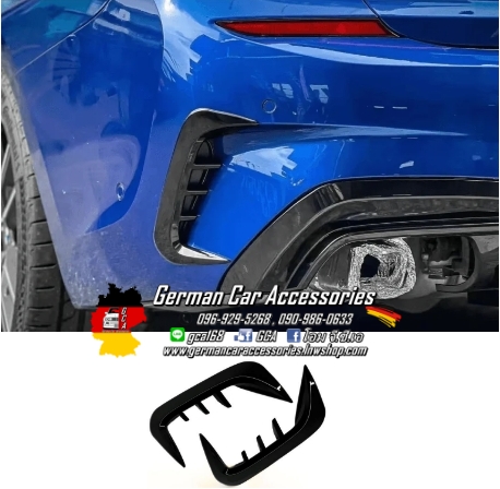 Canard ดำเงา BMW G20 Pre-LCI