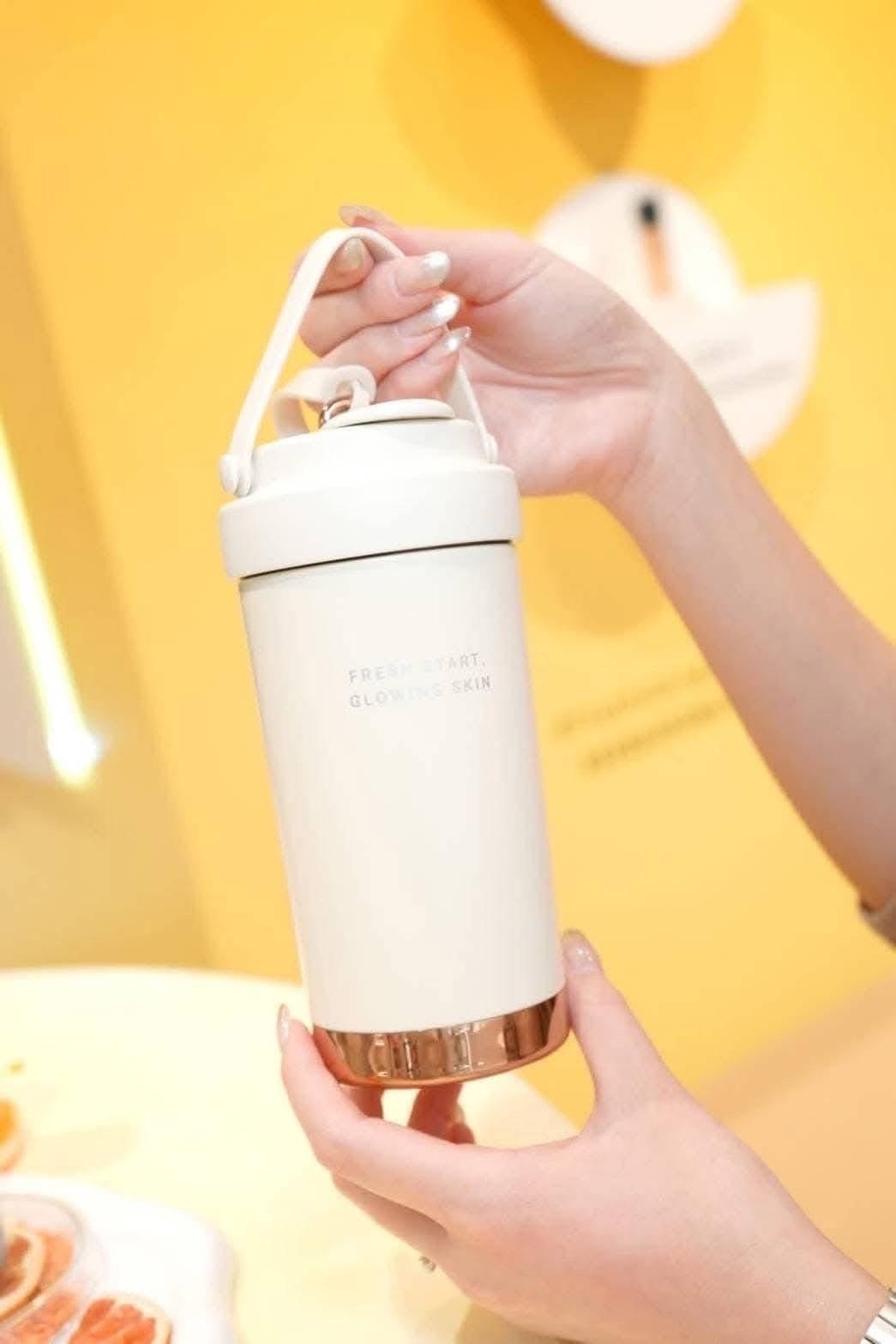 แก้วเก็บอุณหภูมิ Bobbi brown Fresh Start , Glowing Skin Tumbler
