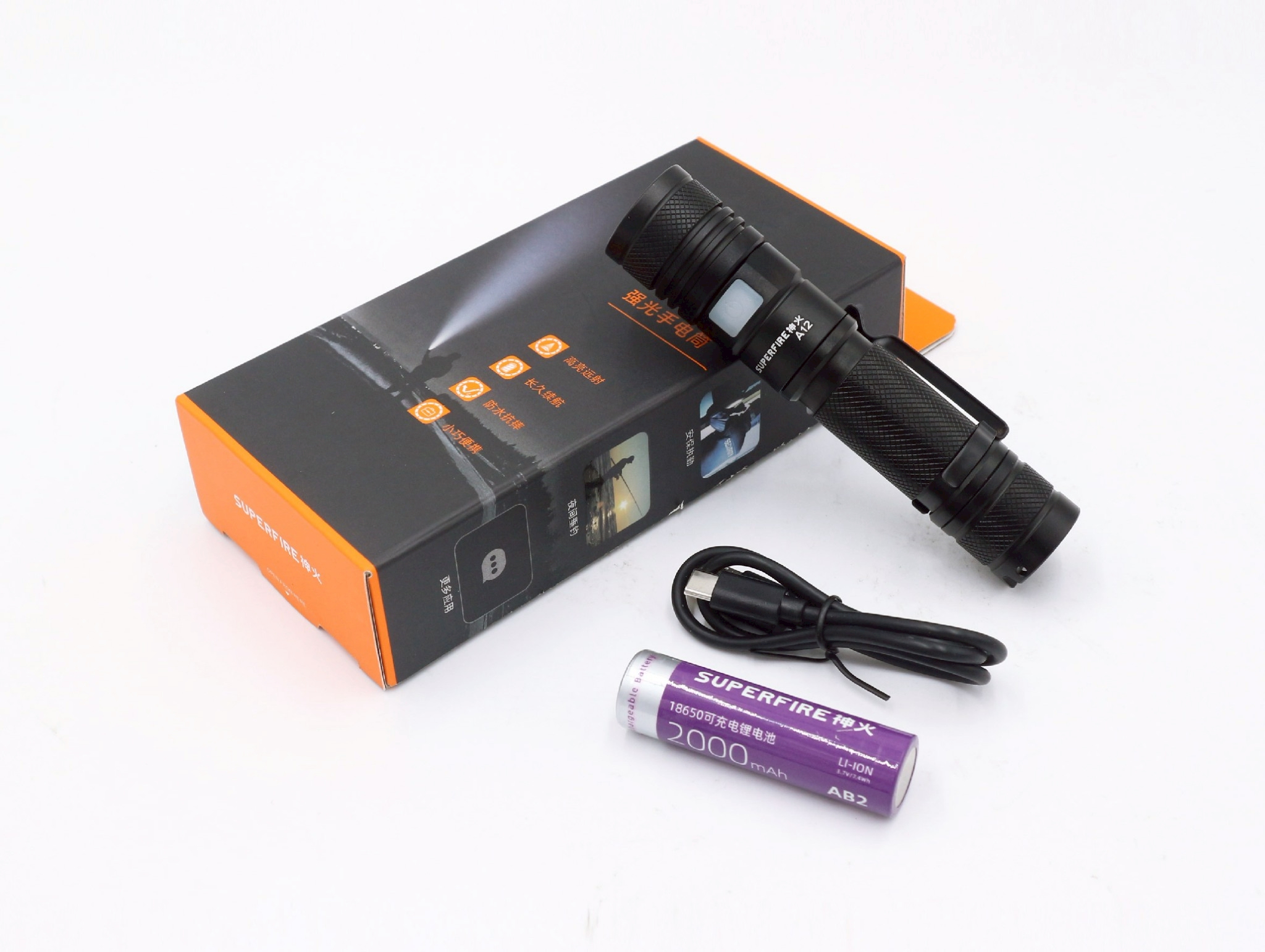 ไฟฉาย Superfire รุ่น A12 (K0350)