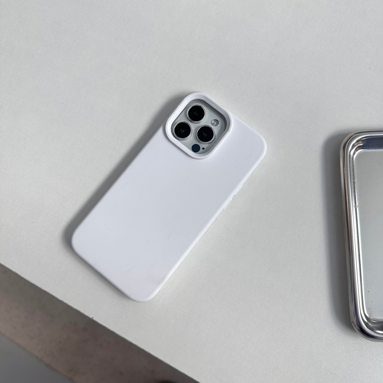 Silicone premium Case v.2 (white colors)
