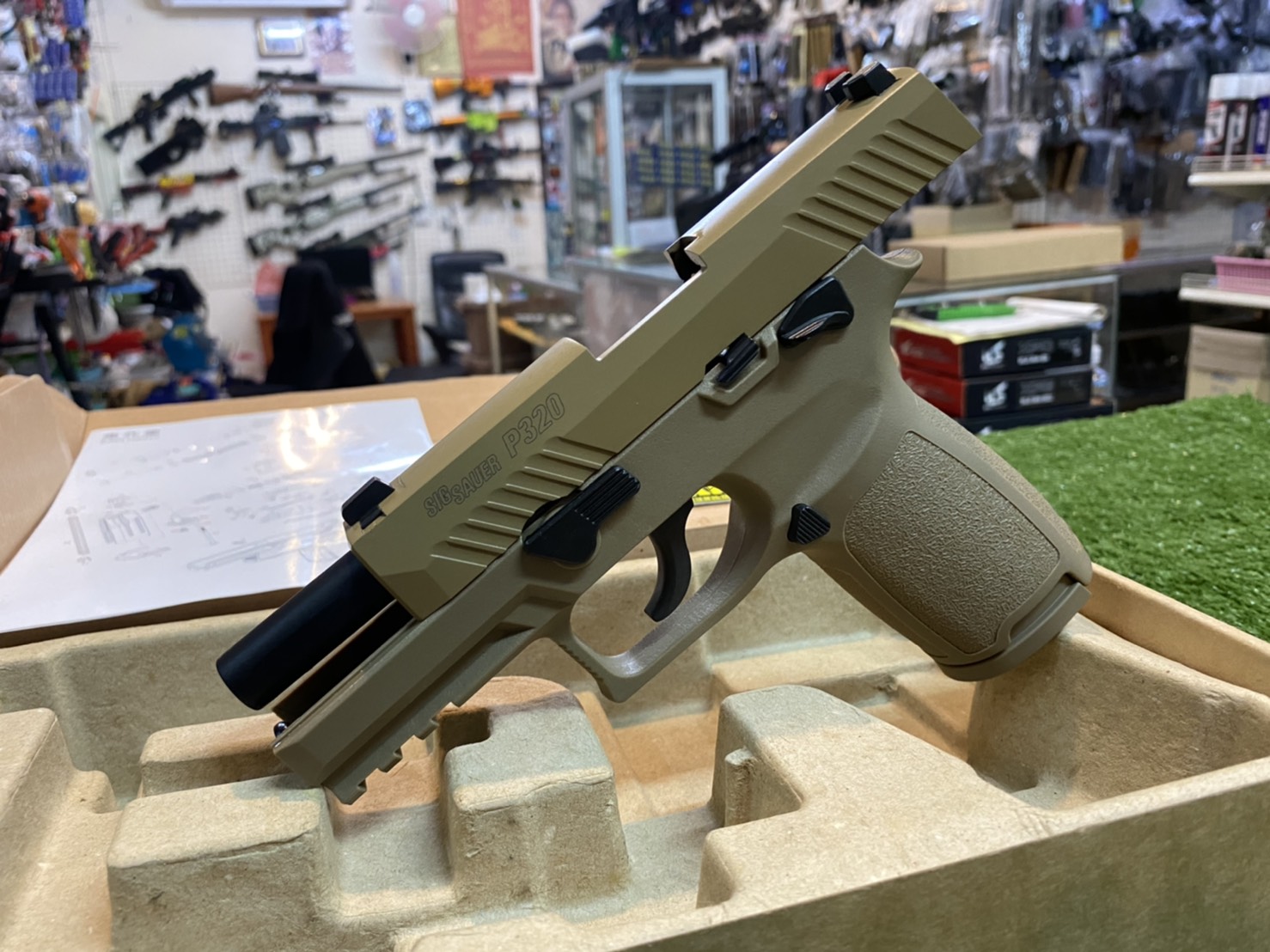 WE - Sig Sauer P320 M18 ทราย