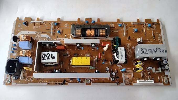 อันที่ 226 TOSHIBA 32AV700T ซัฟฟลาย V71A0016500 ดีเทสแล้ว