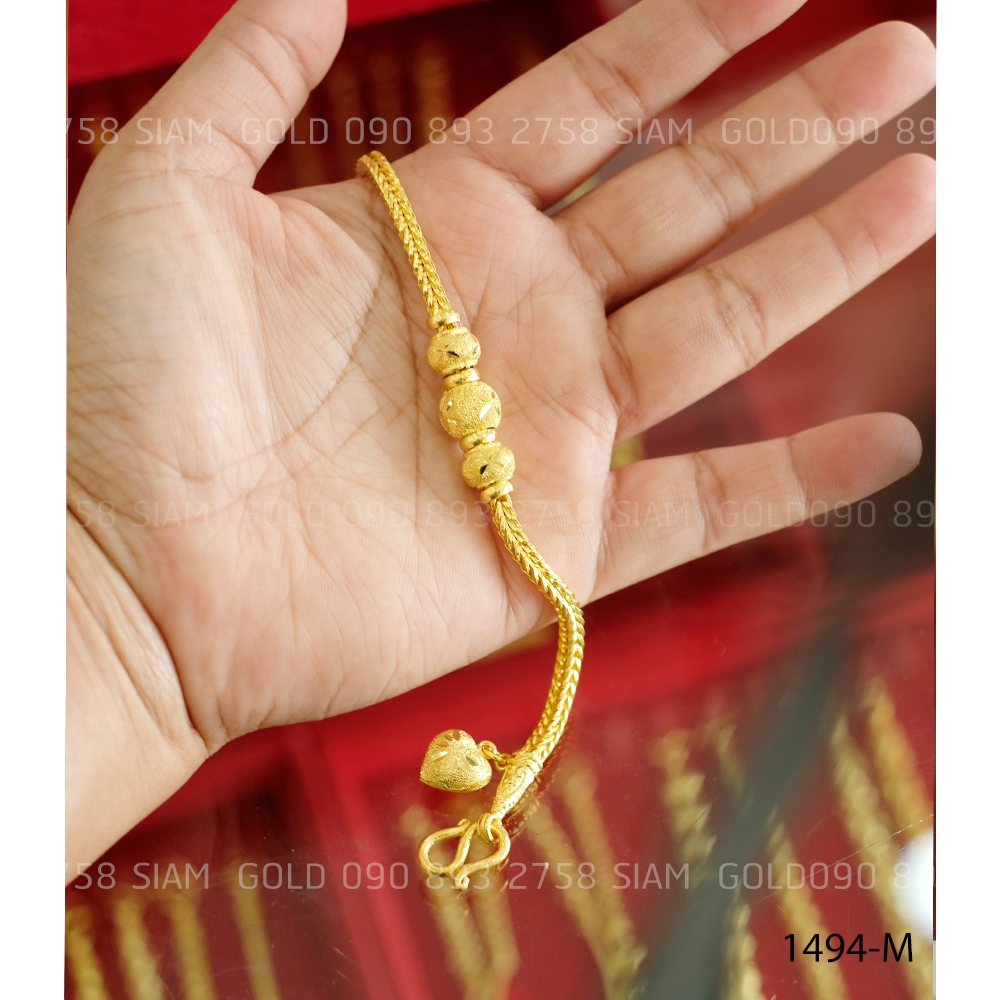 (M) สร้อยข้อมือ เสาคั่นบอล 2 บ. (มีคลิปรีวิว)
