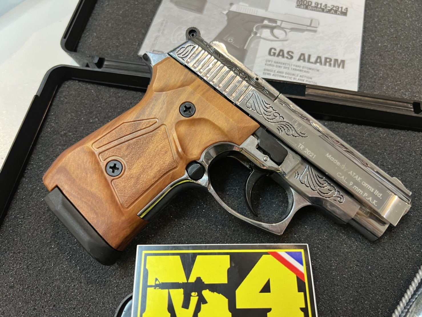 ZORAKI 914 AUTO เงินเงา-ลายไทย