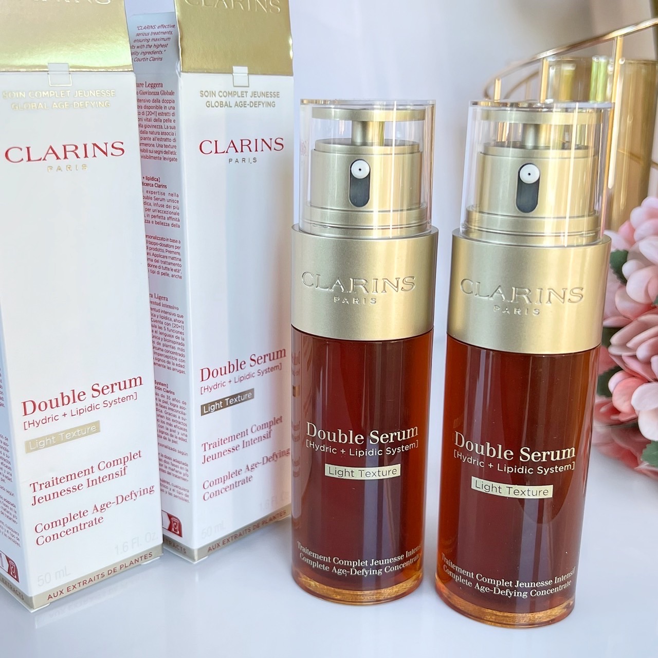Clarins Double Serum Light Texture 50 ml **New Formula**