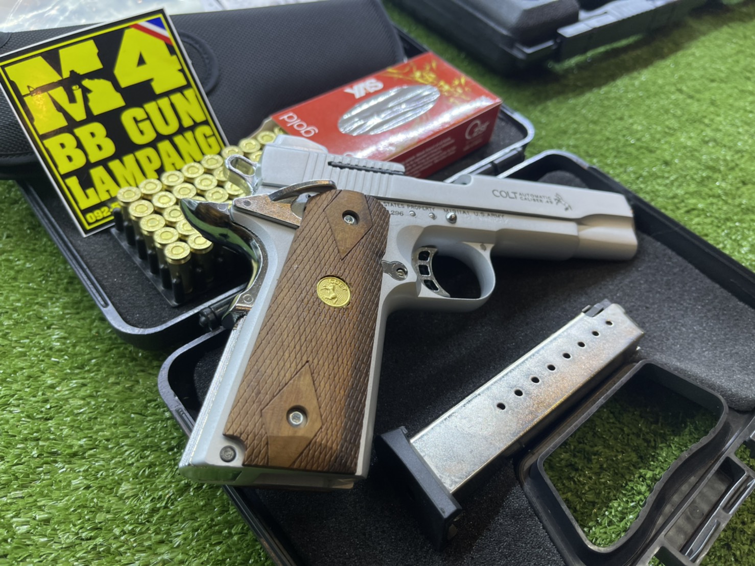 KUZEY M1911 ลาย Government ลำกล้อง 5" ซาติน