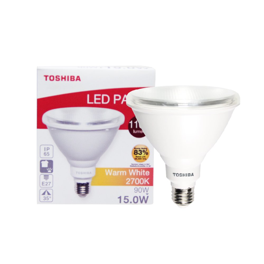 หลอดไฟ LED PAR 38 15W WARMWHITE E27