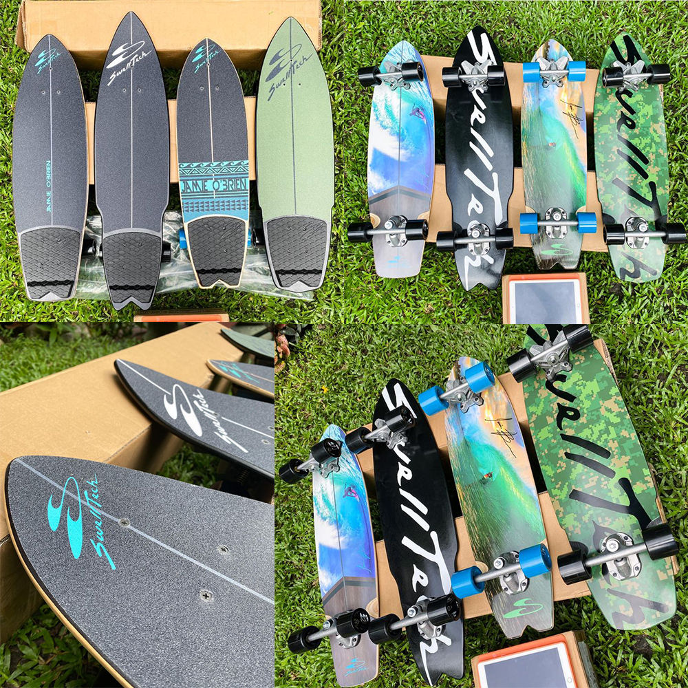 0202 us Swelltech Surfskate มือ1-2 ทรัคหมุน360องศา surf simulator ราคาสุดคุ้ม