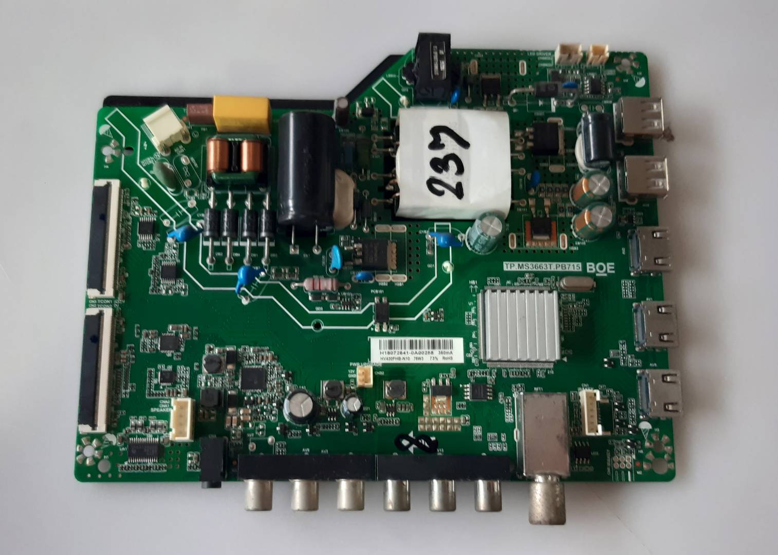 อันที่ 237 ACONATIC AN-LT4301 ซีสเตร็ม TP.MS3663T.PB715 ดีเทสแล้ว