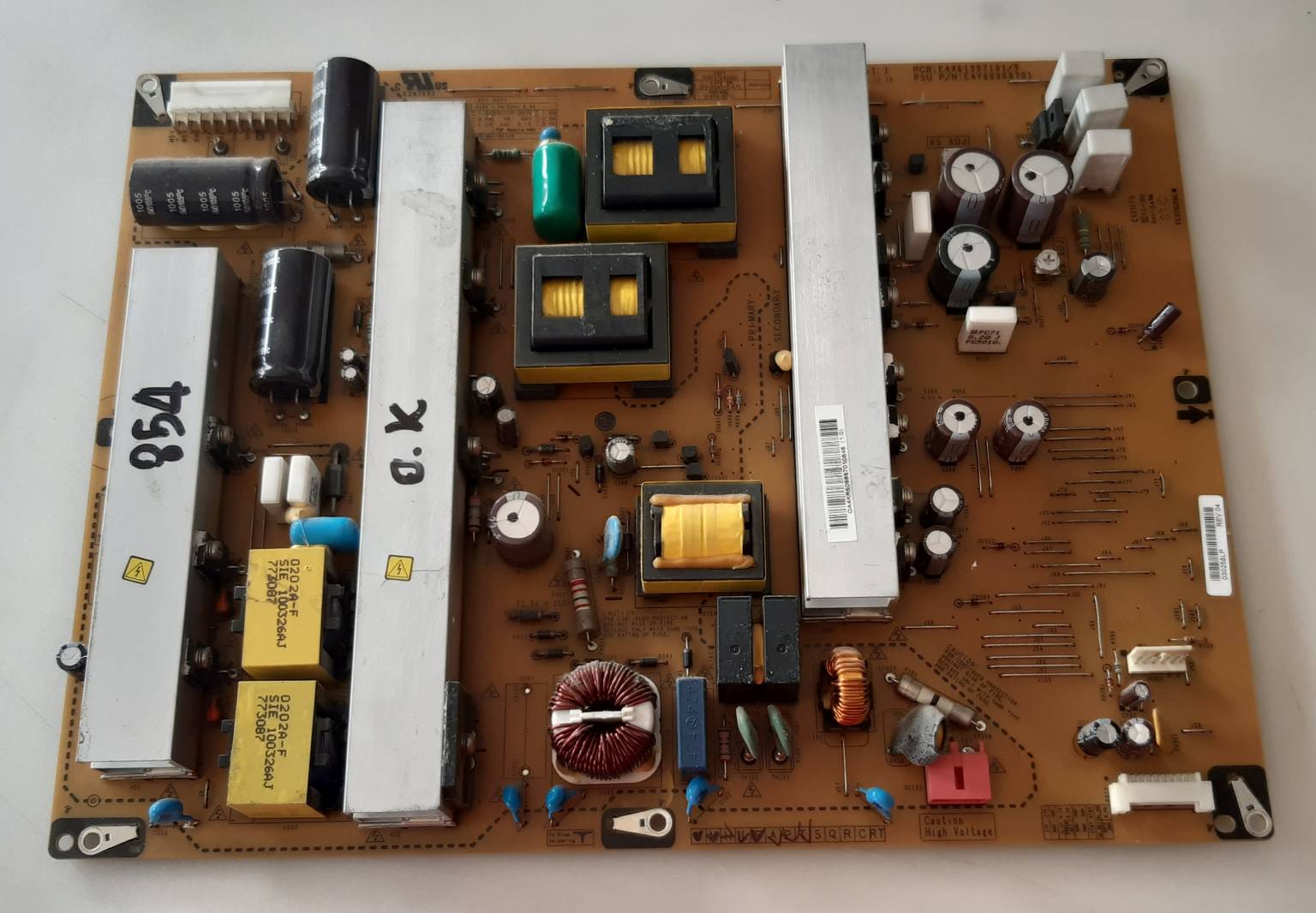 อันที่ 854 LG 50PJ350R ซัฟฟลาย EAX61397101 EAY60968701 ดีเทสแล้ว