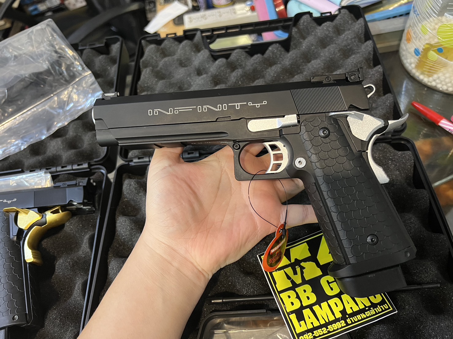 Double Bell 795-1 Hi-Capa 5.4 Infinity Silver Custom