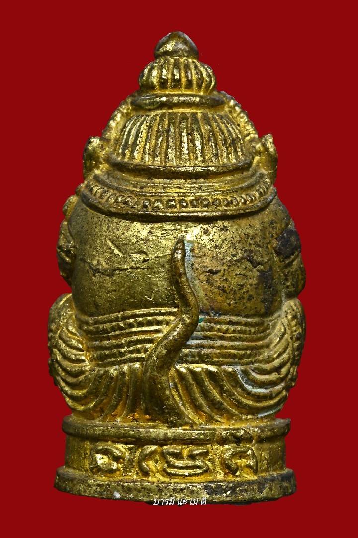 พระยาพาลี รุ่นแรก เนื้อ : ทองลำอู่ อุดผง