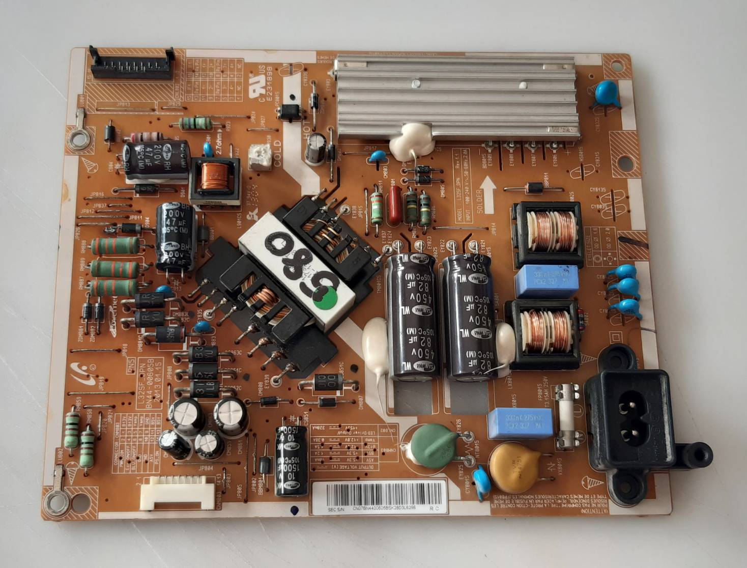 อันที่ 580 Samsung UA32F5500AR ซัฟฟลาย BN44-00605B ดีเทสแล้ว