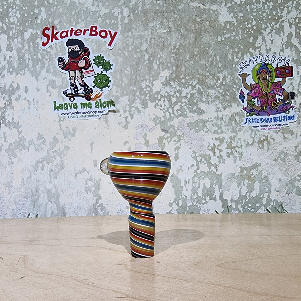 [1005] บัวผัน โจ๋แก้ว ลงสี ขนาด 14mm 18mm limited color