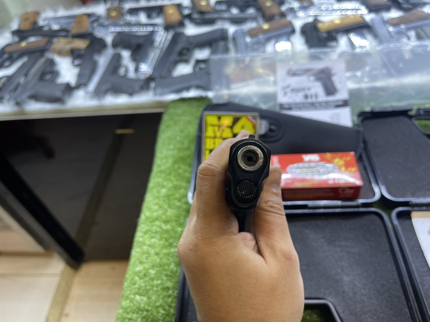 KUZEY M1911 ลาย Government ลำกล้อง 5" ดำ