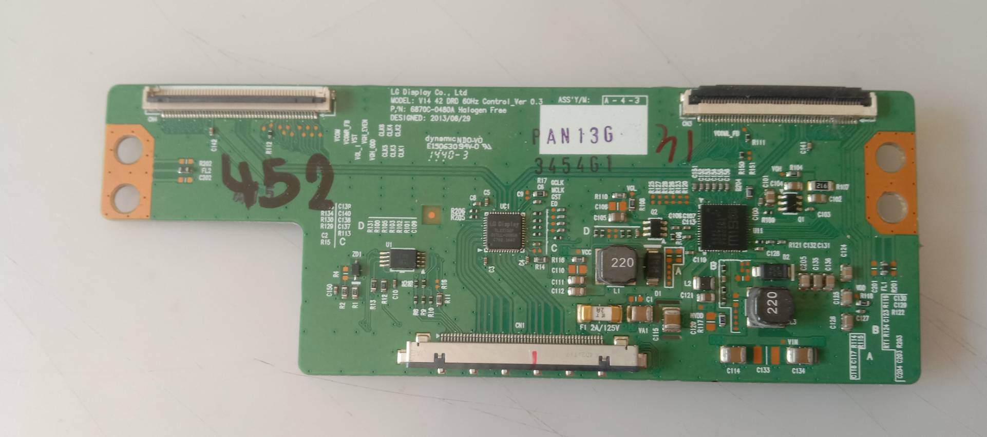 อันที่ 452 LG 42LB561T ทีคอน 6870C-0480A ดีเทสแล้ว