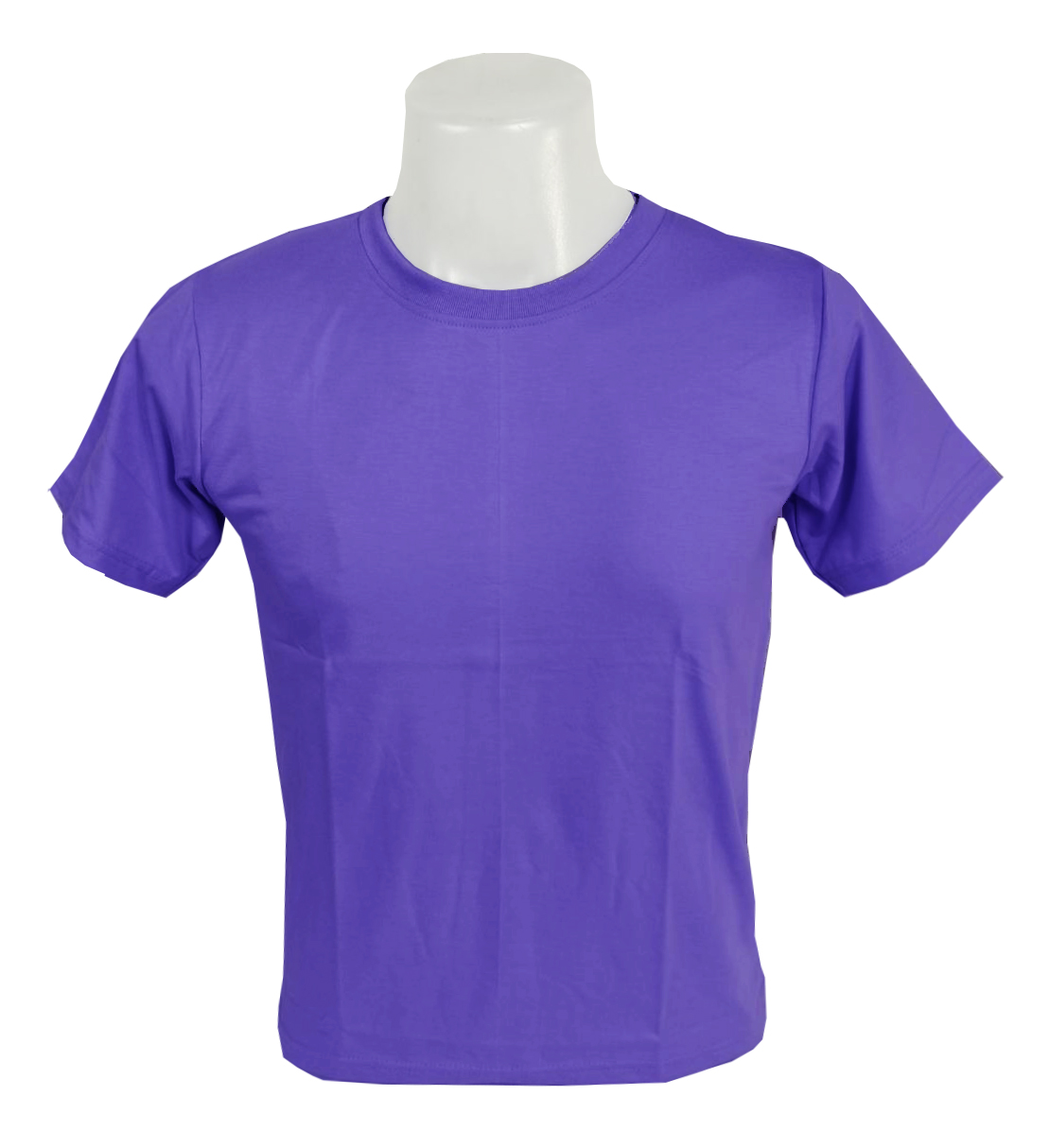 เสื้อยืด สีม่วงเข้ม