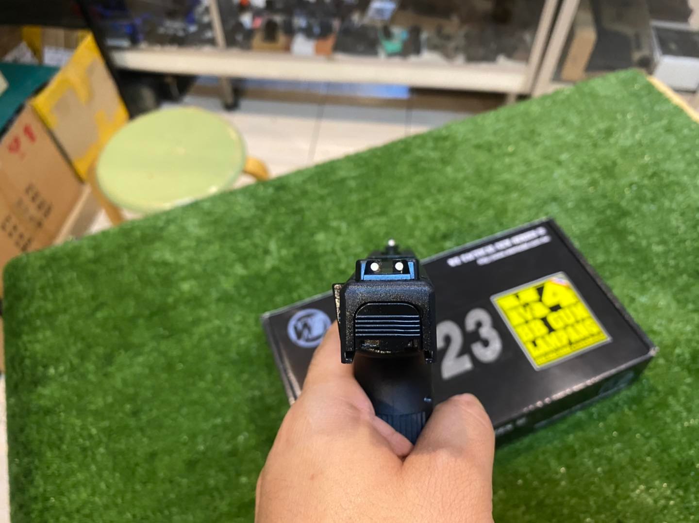 WE Glock23 Gen3 (Full Auto) – สีดำ