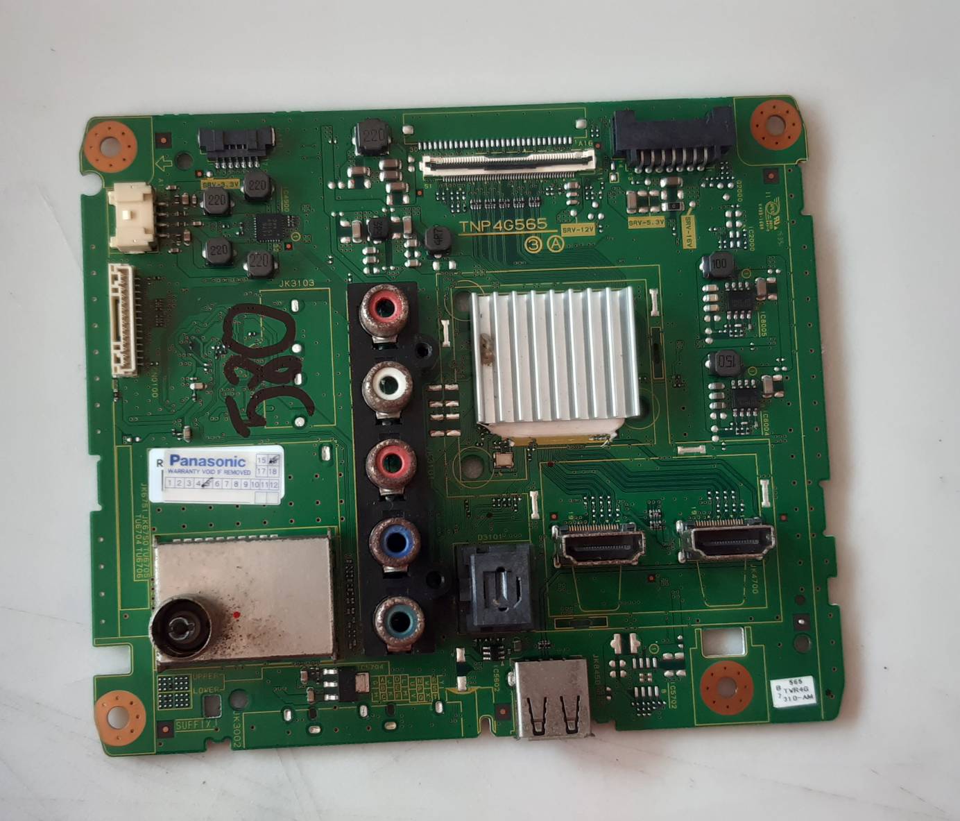 อันที่ 580 Panasonic TH-40C400T ซีสเตร็ม TNP4G565 51PIN ดีเทสแล้ว