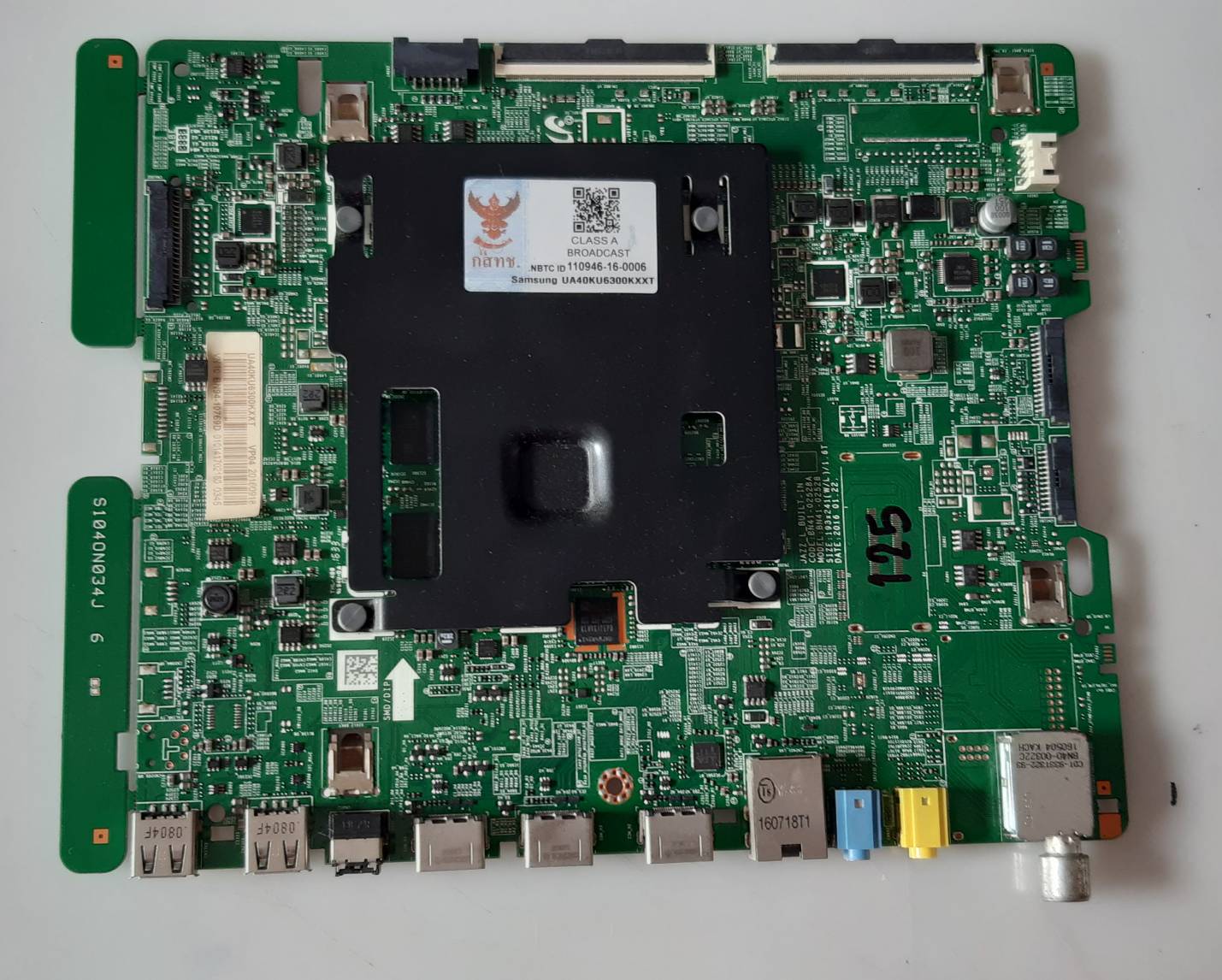 อันที่ 125 Samsung UA40KU6300K ซีสเตร็ม BN41-02528A ดีเทสแล้ว