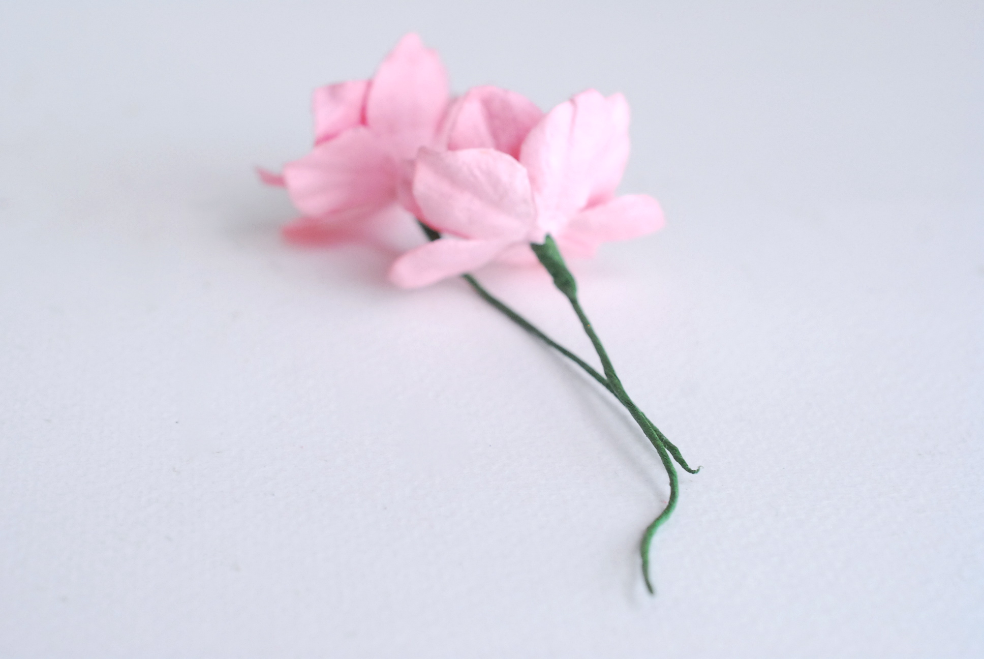 ดอกไม้กระดาษสา ดอกโลตัสอินโดนิเซียกระดาษ ดอกไม้กระดาษสาราคาส่ง ดอกไม้กระดาษสำหรับตกแต่งของชำร่วย งานแต่งงาน ทำช่อดอกไม้ติดอกเจ้าบ่าว ข้อมือดอกไม้เจ้าสาว ขนาด3.5 cm. 25 ดอก สีชมพู Paper flowers supplies: DIY wedding tools Big Cherry blossom (Lotus Indonisi