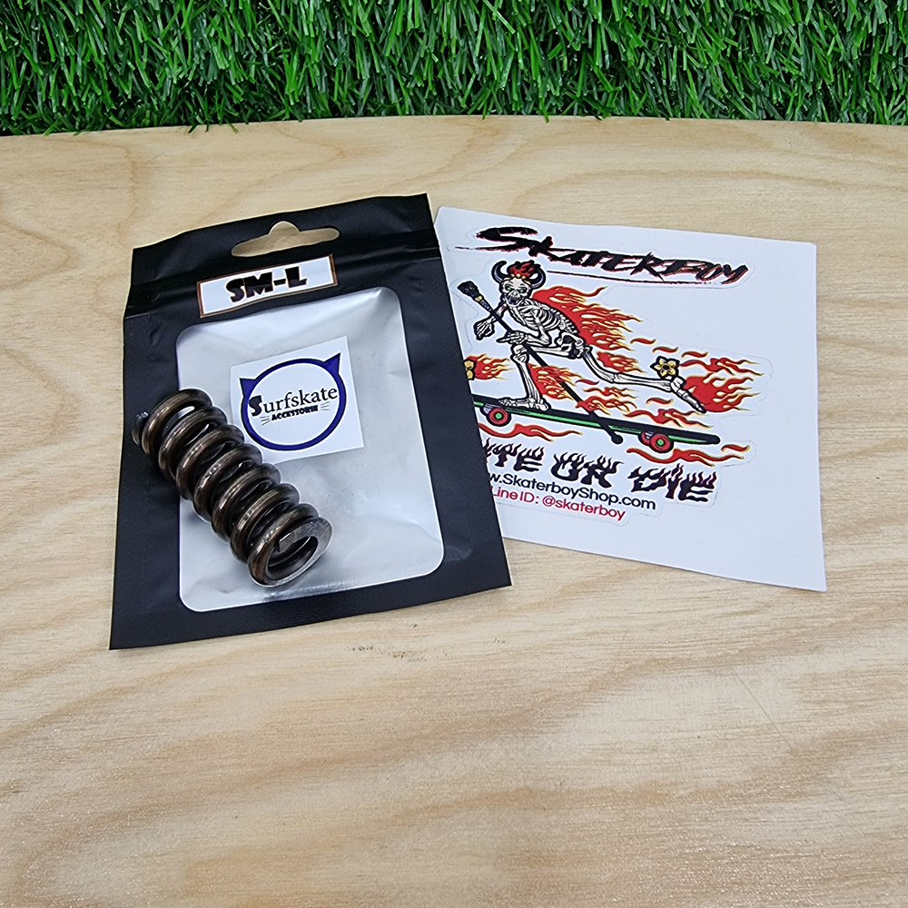 [0313] สปริงสูตรเยอรมัน สำหรับทรัค SM S7 มี 3ความแข็ง อบพิเศษ rebound ดี ขนาดเท่าสปริงเดิม