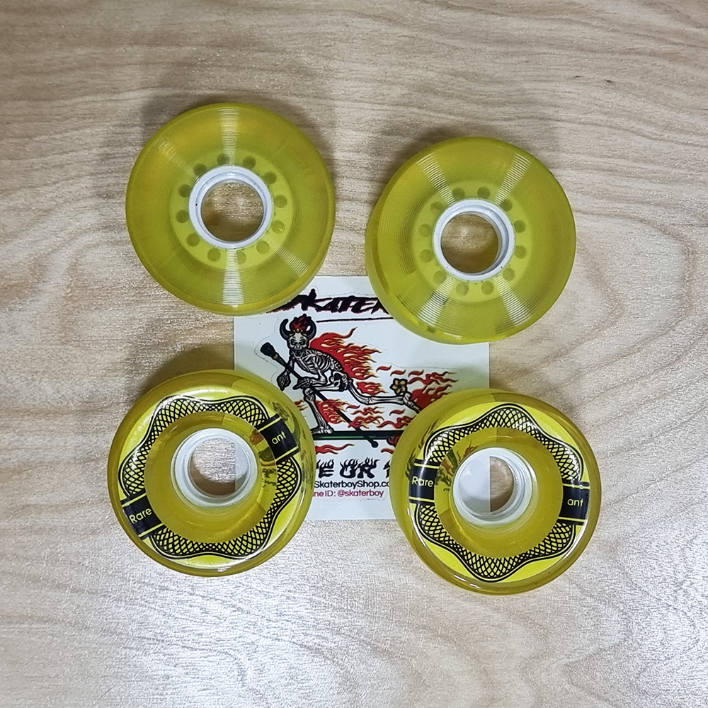 [0316] ล้อสเก็ตบอร์ด RareAnt ล้อใส 65x45mm SHR78AA skateboard wheels professional high elastic LDP