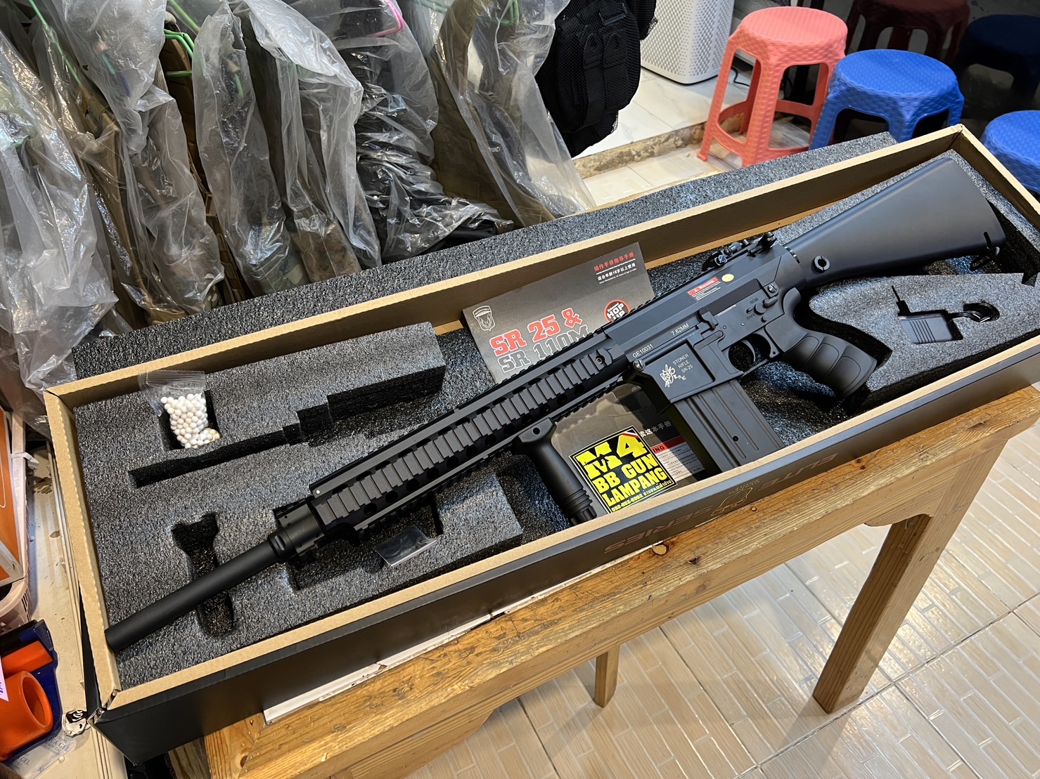 Golden Eagle F6652 SR25 บอดี้ ABS
