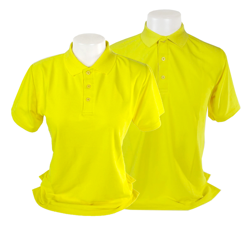 เสื้อโปโลสีเหลือง