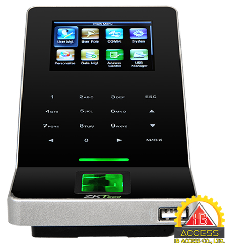 เครื่องสแกนลายนิ้วมือ ยี่ห้อ ZKTeco รุ่น F22 รองรับระบบ Access Control