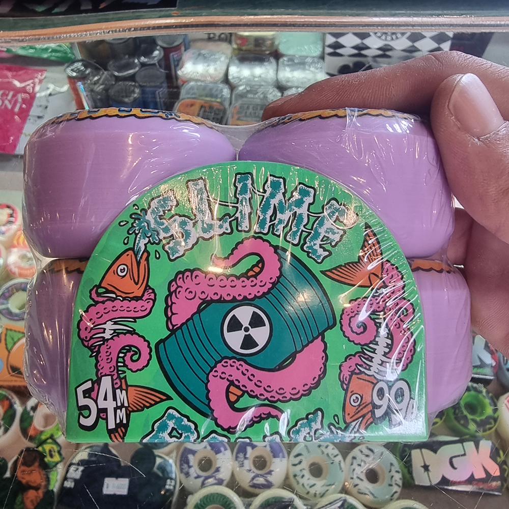 [0315] ล้อสเก็ตบอร์ด Slime Balls ขนาด 54-57mm แข็ง 95-99A แนว Street, Park, street surf