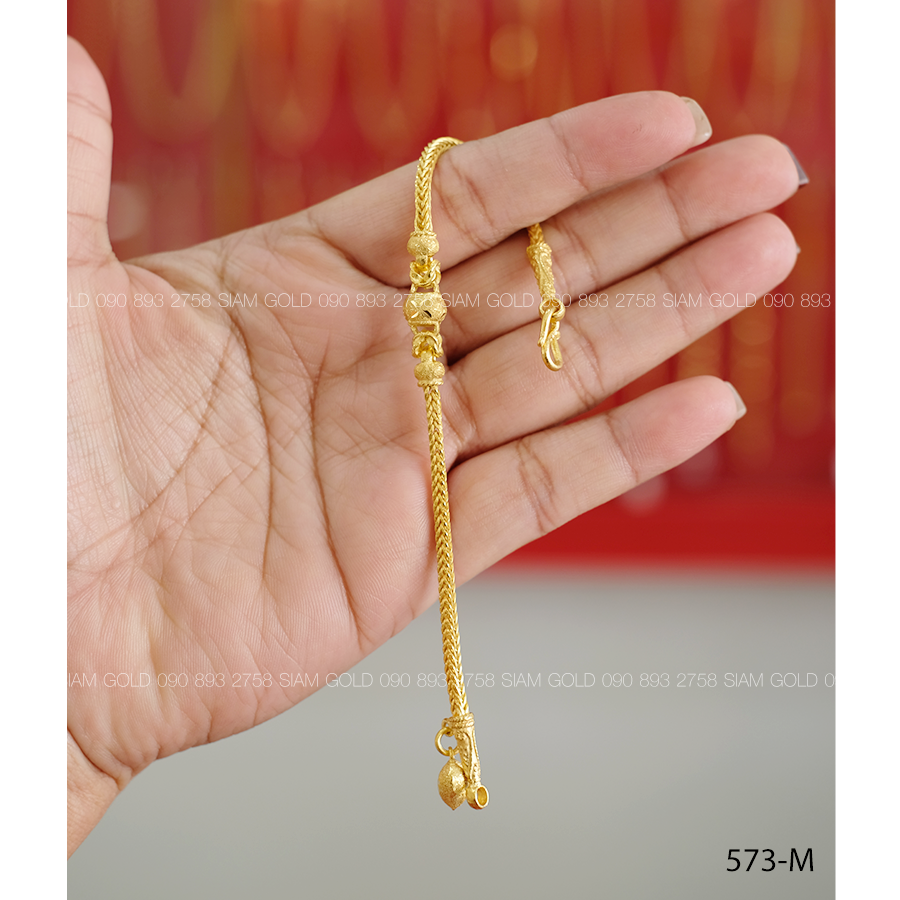 สร้อยข้อมือ สี่เสาขั้นโอ่ง 1 บ. V2 (M)