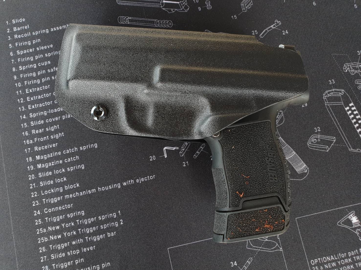 BBF Make Kydex Holster ซองพกใน KYDEX _Sig Sauer P320(KO570)