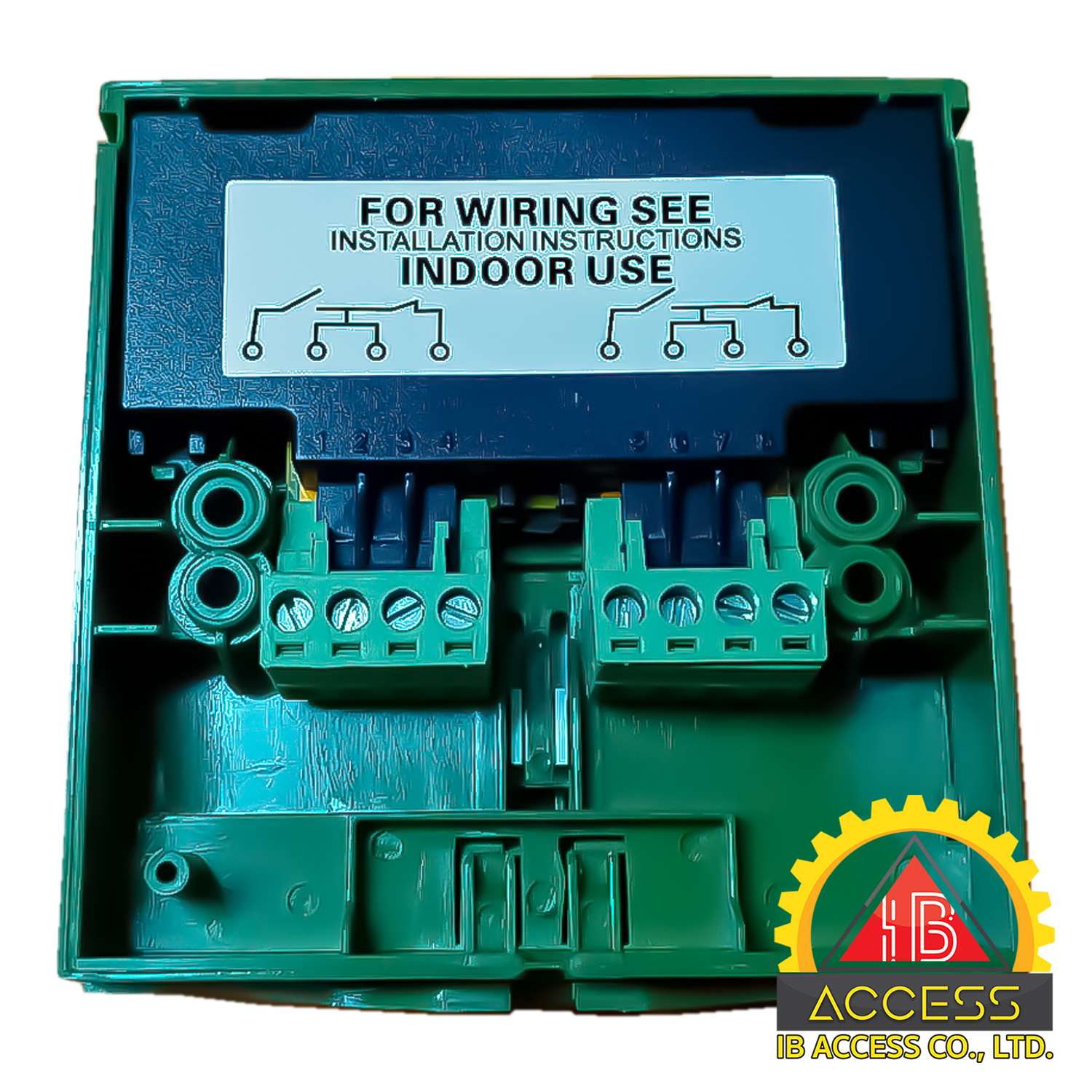 Emergency Break Glass แบบพลาสติก (Double pole optional)