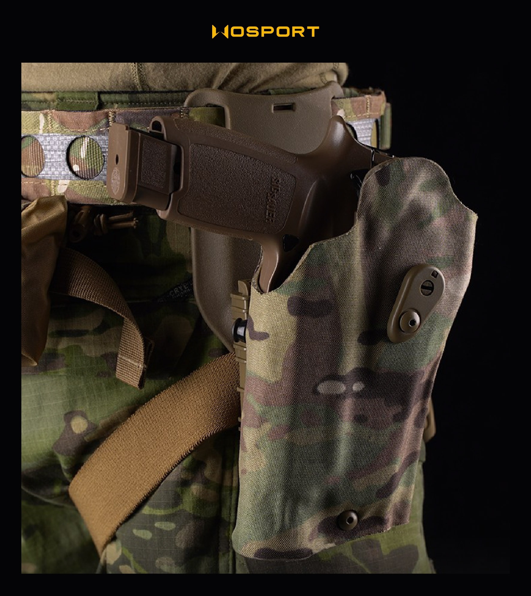 ซองปืน Sig Sauer P320 + X300 ( WOSPORT ) (K0950)
