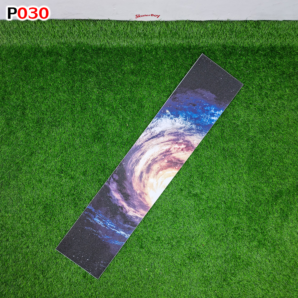 0303 สติ๊กเกอร์ กระดาษทราย 120x26 cm สำหรับ สเก็ตบอร์ด เซิร์ฟสเก็ต ลองบอร์ด Graphic Grip Tape skateboard longboard surf skate