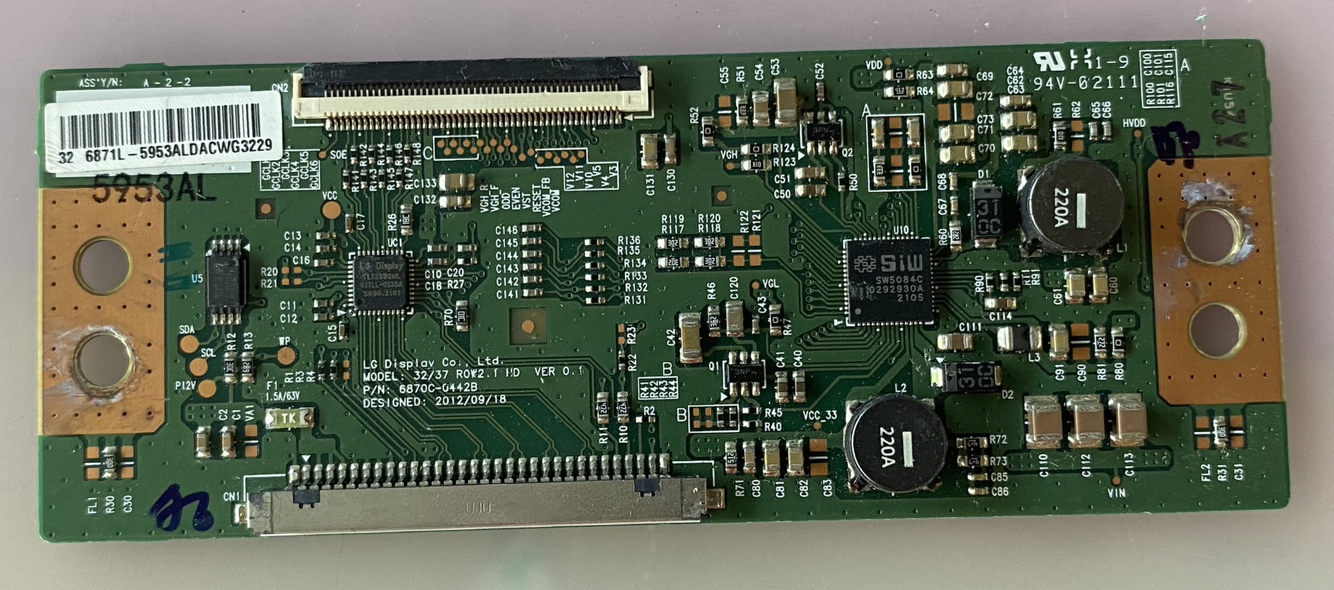 อันที่ 122 Panasonic TH-32A410T ทีคอน 6870C-0442B ดีเทสแล้ว