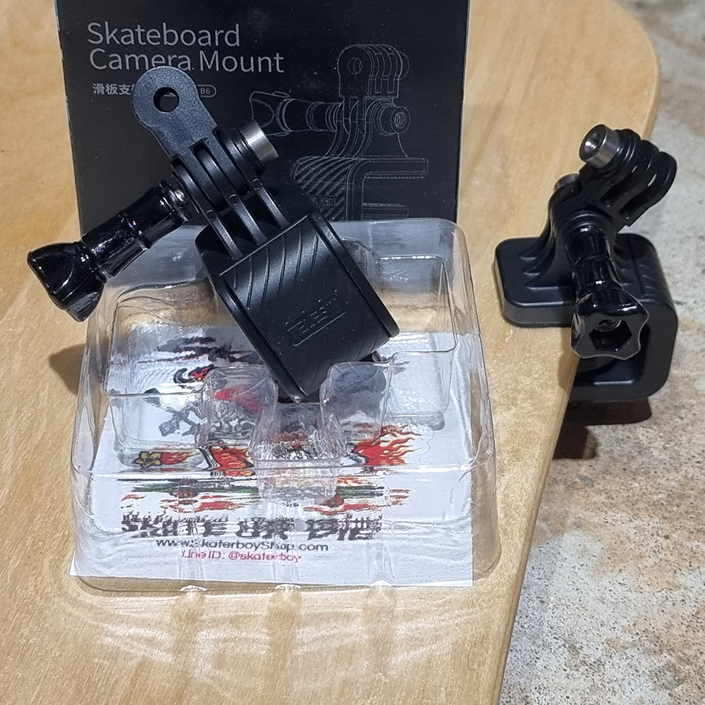 [0320] skateboard camera mount ฐานจับกล่องกับสเก็ตบอร์ด gopro instra
