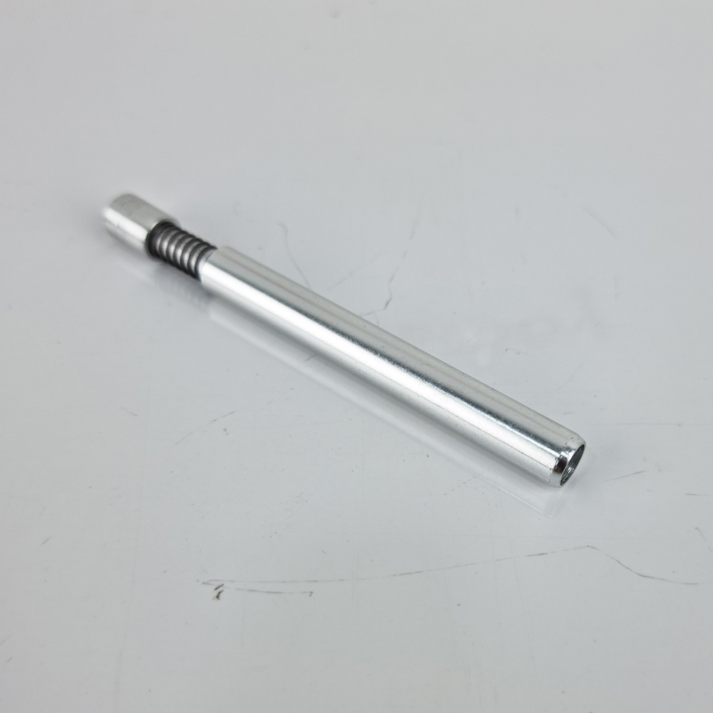 [1006] aluminum Mini Pipe พกพา สปริงกดทำความสะอาดง่าย ยาว 8.2mm