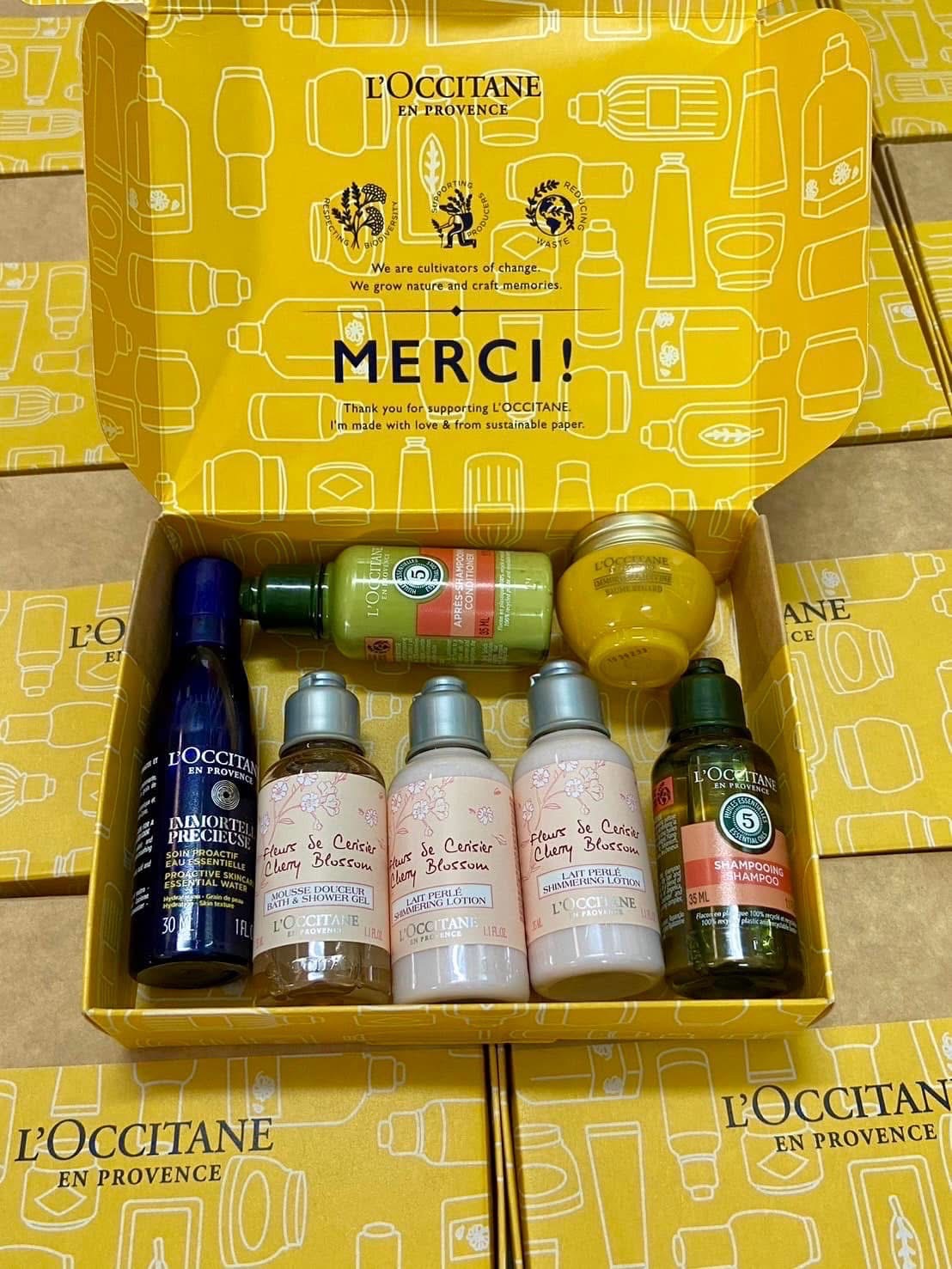 L'occitane Gift Set 7 pcs. 🏷️ Exp. 2026