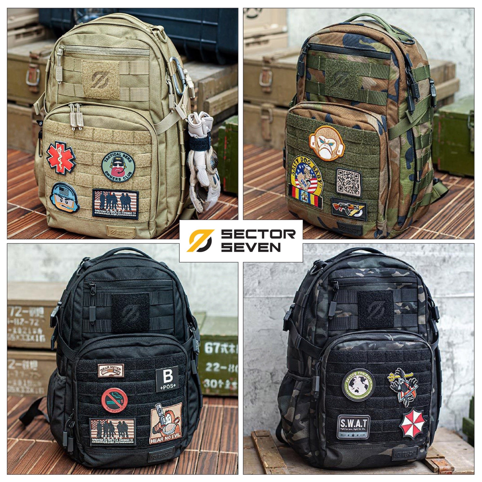เป้ Sector seven ( Sector Seven Tactical Backpack ) (K1230)