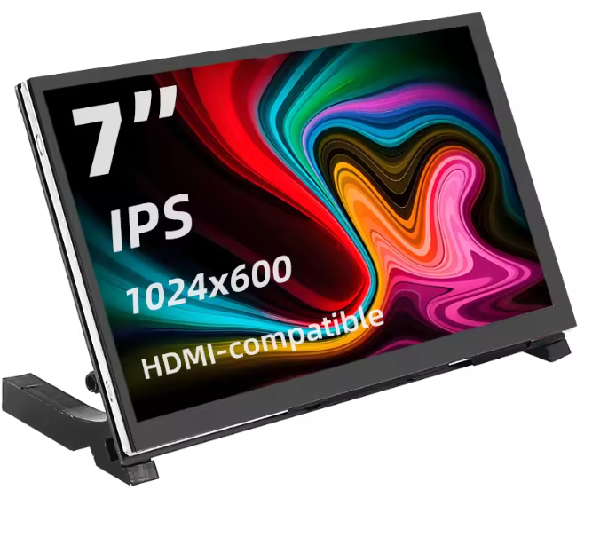 7inch HDMI Display-H หน้าจอสัมผัสขนาด7นิ้ว 1024*600 สำหรับ Raspberry Pi พร้อมลำโพง