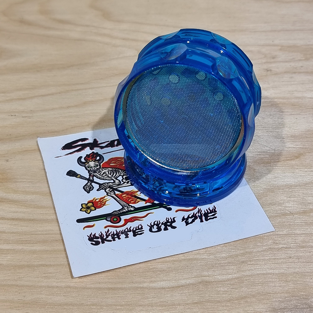 [1002] Plastic Grinder ขนาด 63mm 2 3ชั้น บดเก็บ ที่บดสมุนไพร เครื่องบดสมุนไพร บดกาแฟ ไกเดอร์บด